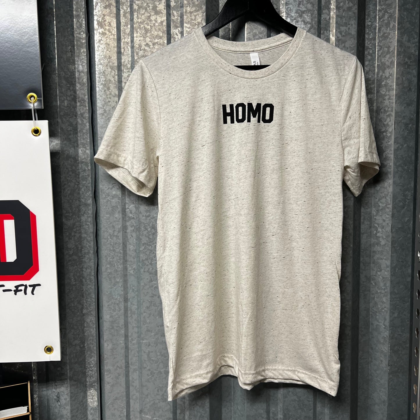 HOMO Tee - Oatmeal (Med Only)