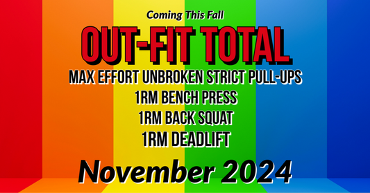 OUT-FIT Total Kicks Off - Nov 3rd, 2024