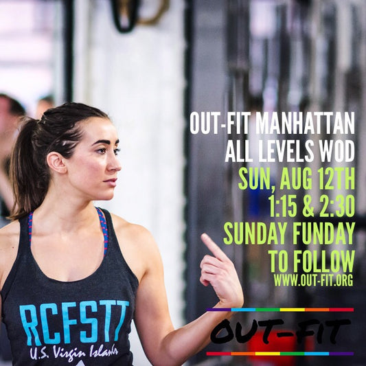OUT-FIT Manhattan | Summer WOD 8.12.18