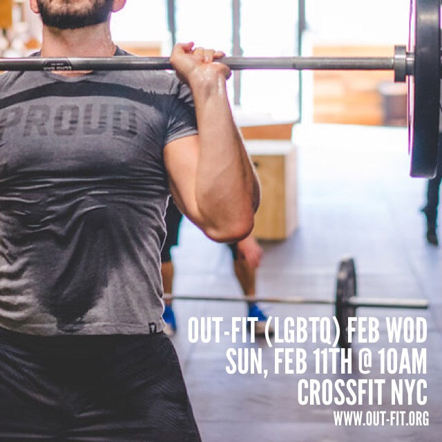OUT-FIT Manhattan February WOD 2.11.18