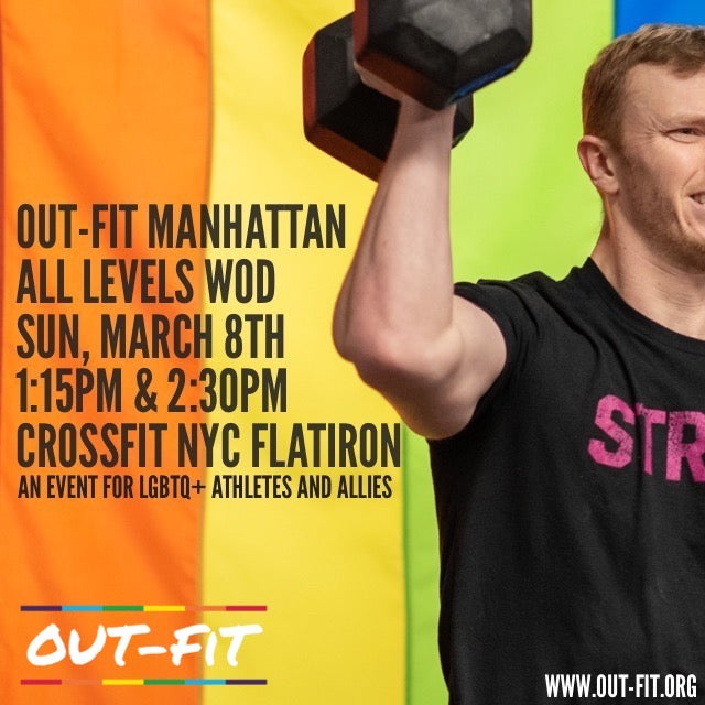 OUT-FIT Manhattan | All Levels WOD 3.8.20 – OUT-FIT | PROUD