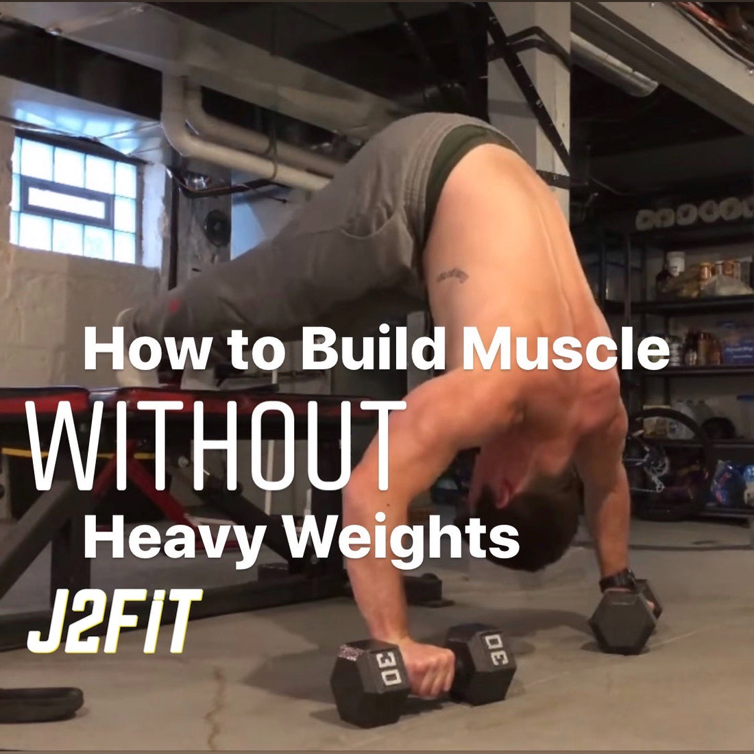 Build Muscle Without Heavy Weights (Video)