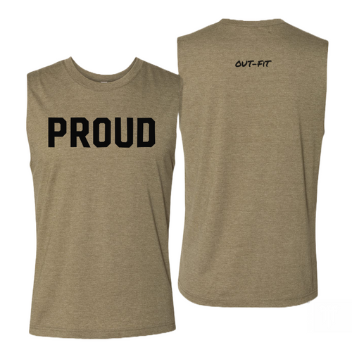 Signature Proud Muscle Tank - Olive