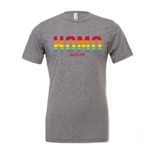 Rainbow HOMO T - Grey (PREORDER ONLY)