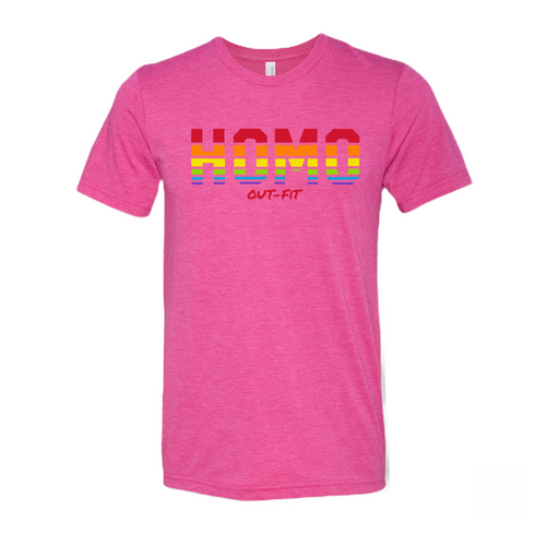 Rainbow HOMO T - Berry (PREORDER ONLY)
