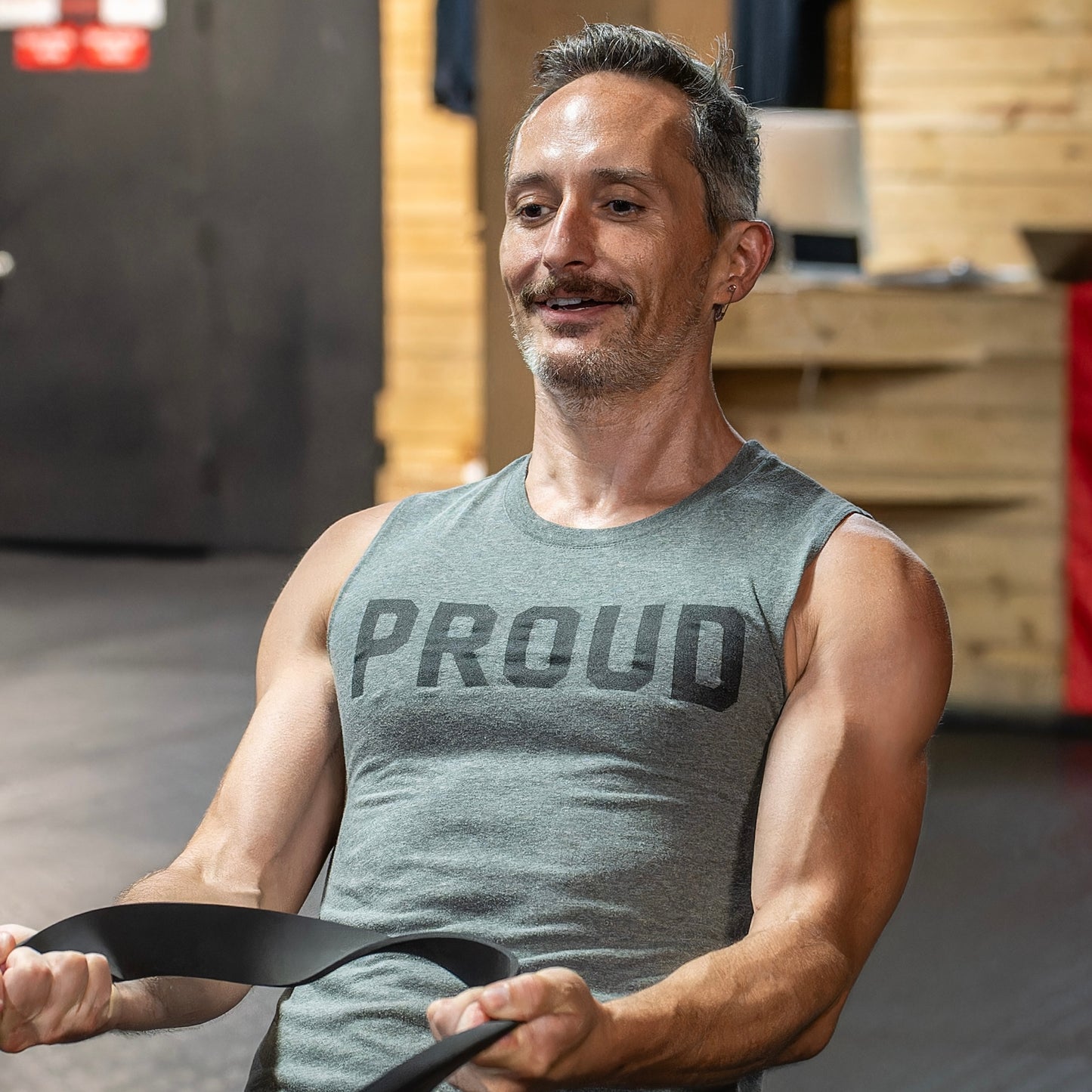 Signature Proud Muscle Tank - Grey