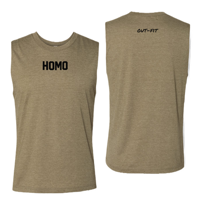 HOMO Muscle Tank - Olive