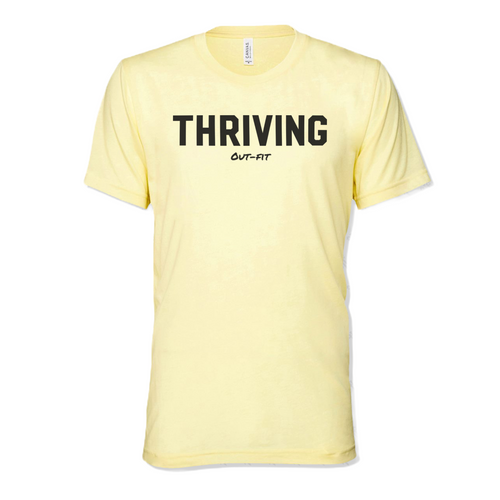 Thriving T-Shirt - Yellow