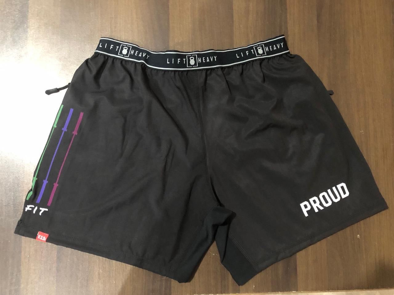 OUT-FIT Barbells Only Workout Shorts