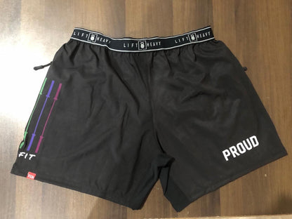 OUT-FIT Barbells Only Workout Shorts