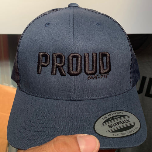 Proud Trucker Hat - Navy