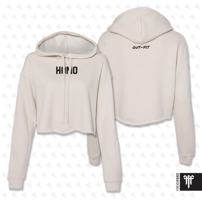 HOMO Crop Sweatshirt - Stone (Med & Large Only)