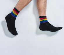 Ankle High Rainbow Socks