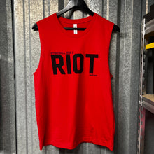 Riot Muscle Tank - Red