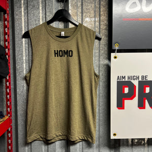 HOMO Muscle Tank - Olive