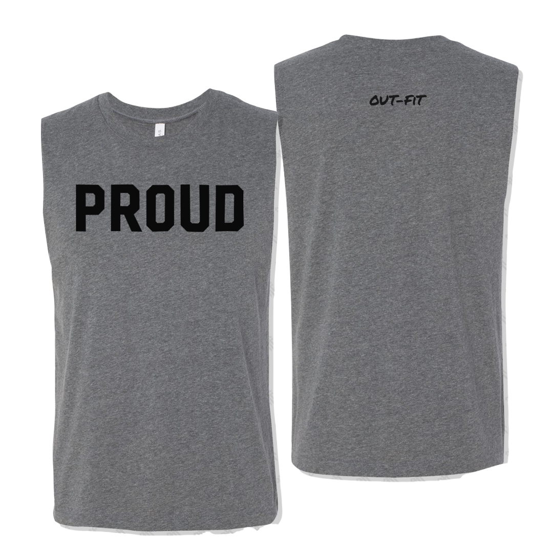 Signature Proud Muscle Tank - Grey