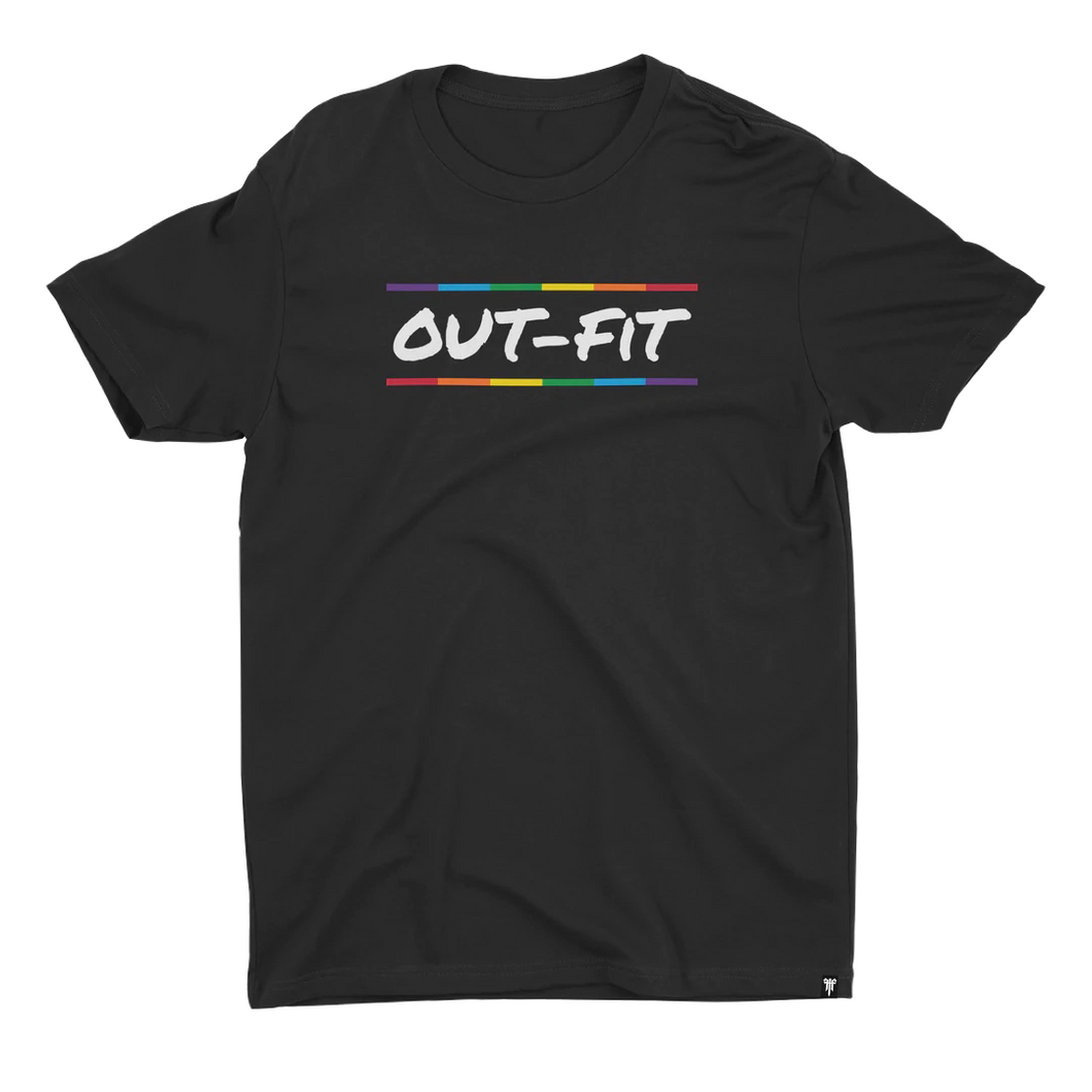 OUT-FIT Original Logo T-Shirt - Black