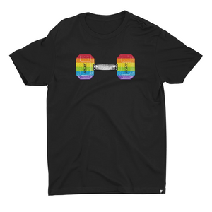 Rainbow Dumbbell T-Shirt